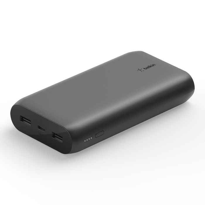 Belkin BoostCharge 20K Power Bank 20,000 mAh USB C Charger - Black