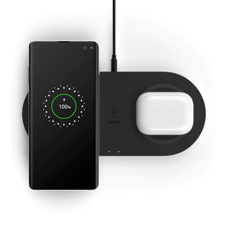 Belkin CHARGE™ Dual Wireless Charging Pads 10W for Two Devices