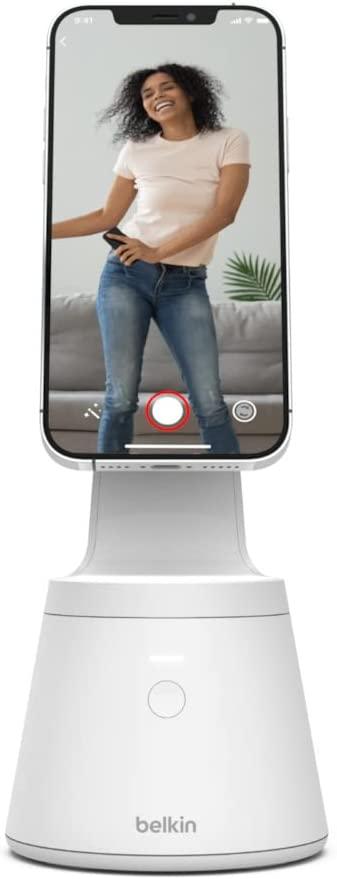 Belkin Magnetic Phone Mount with 360° Face Tracking for iPhone - White