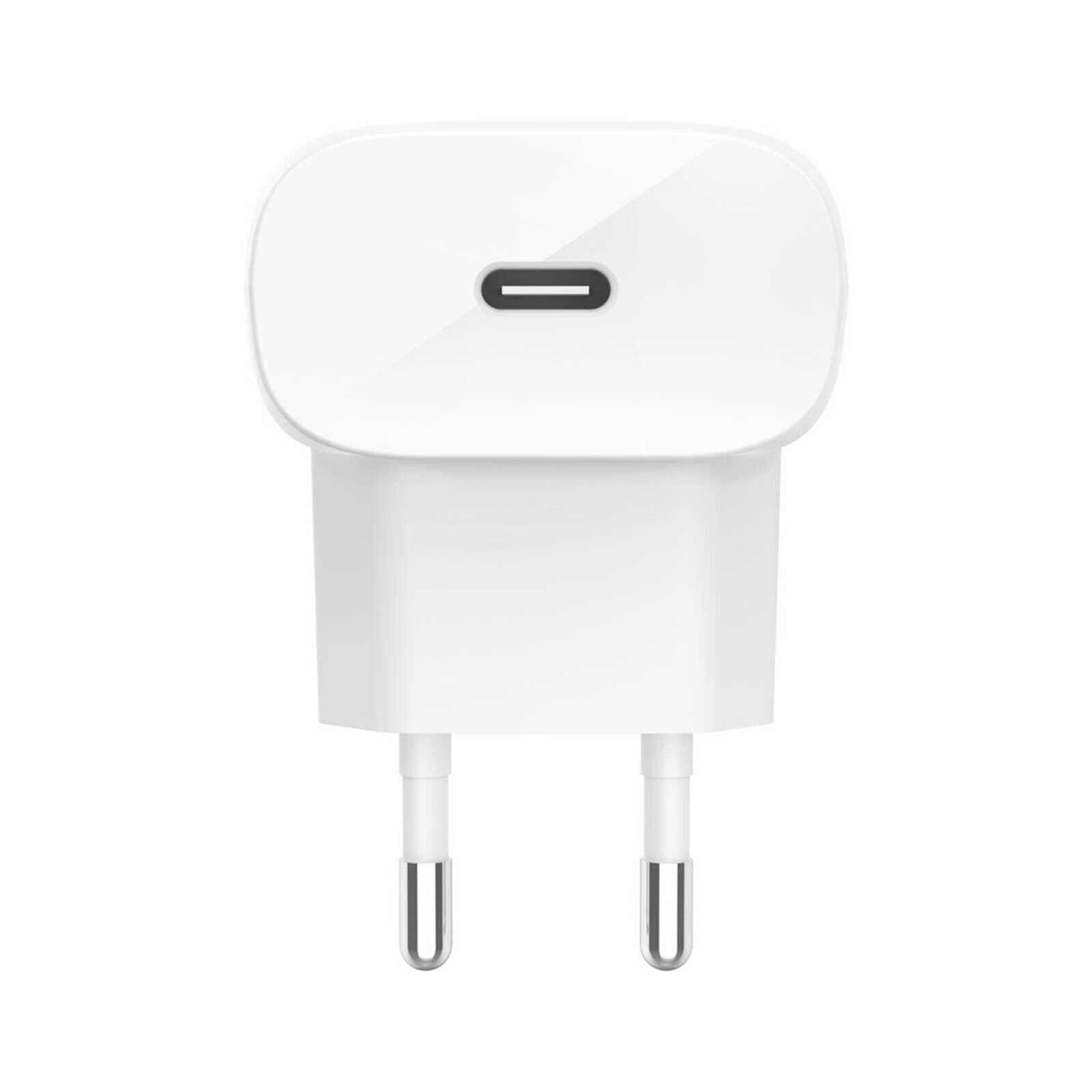 Belkin USB C Wall Charger 20W Compact & Fast Charging