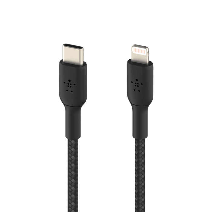 Belkin USB C to Lightning Braided Cable Fast Charging 2m