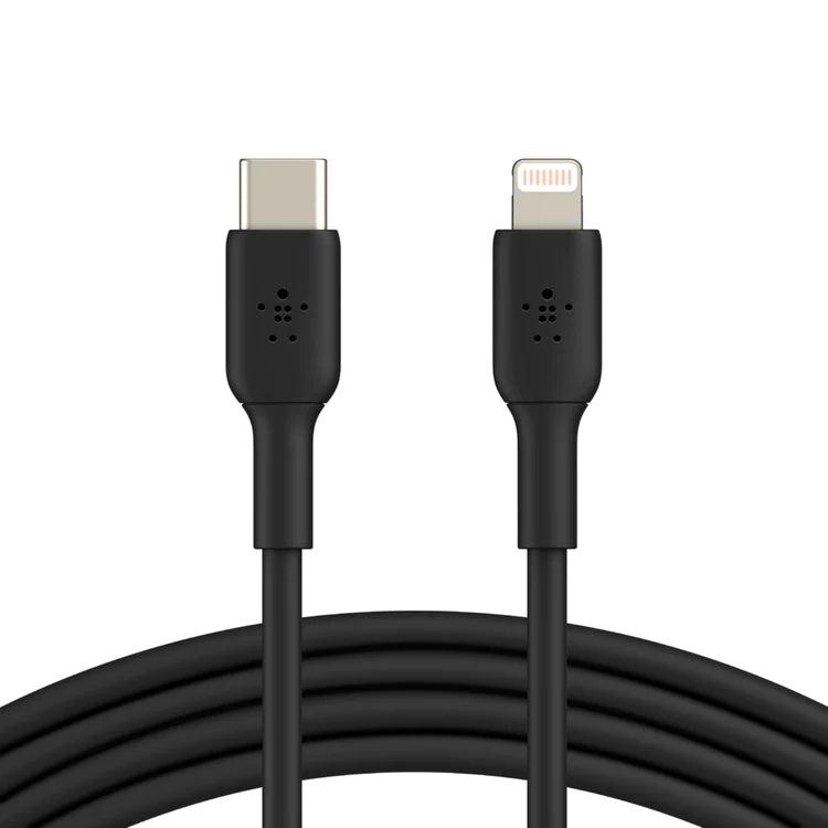 Belkin USB C to Lightning Cable Fast Charging - Black