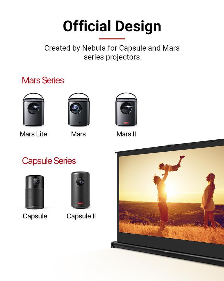 Anker Nebula Portable Screen Compact & Bright 40” Display - Black