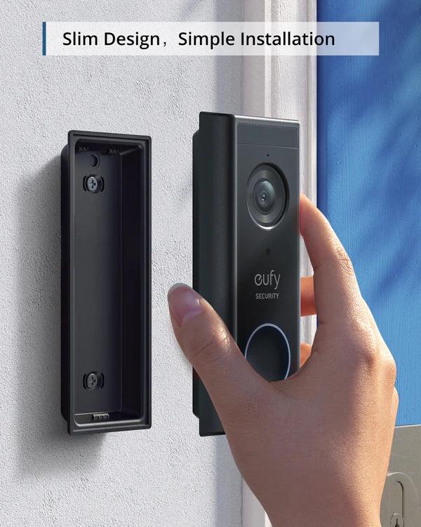 Anker eufy 1080p Video Doorbell Smart & Secure Home Solution - Black
