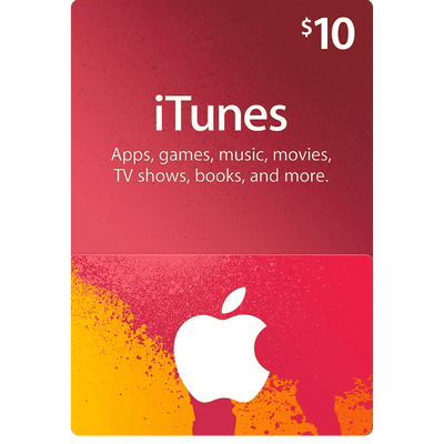 Itunes digital Gift Card 10$ USA