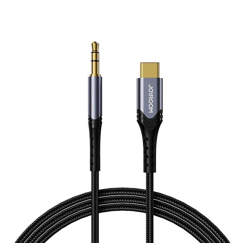 JOYROOM Hi-fi Audio Cable 1M Type C to 3.5MM - Black