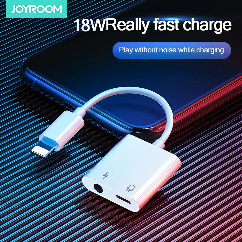 Joyroom Lightning to 3.5mm Audio & Charge Adapter for iPhone