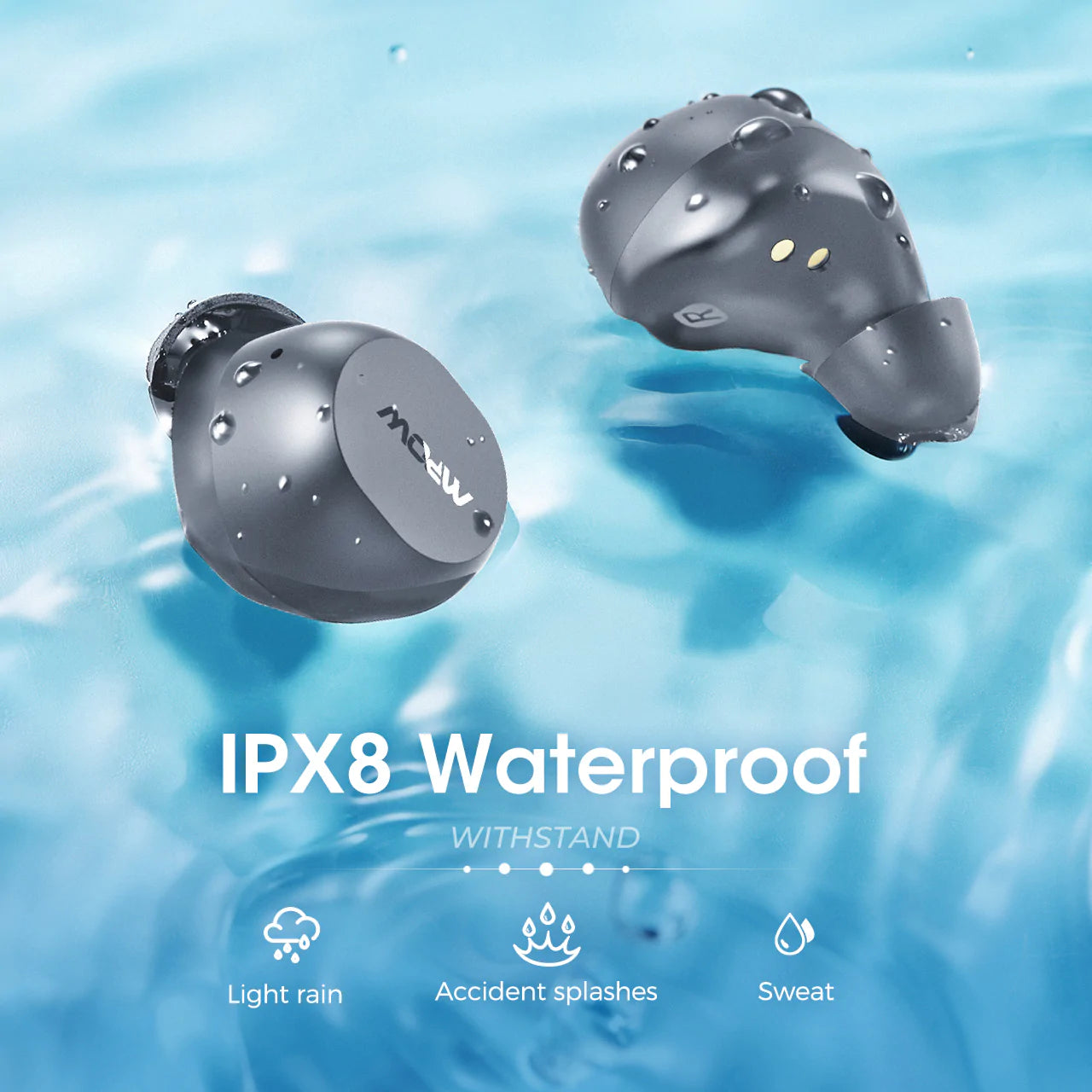 سماعات الأذن اللاسلكية Mpow M12