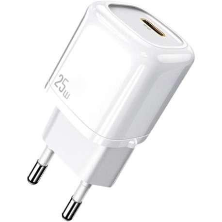 Mcdodo 25W Mini PD Fast Charger Compact & Powerful Charging- White
