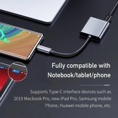 Mcdodo 60W USB C to Dual Type C Audio & Charging Adapter