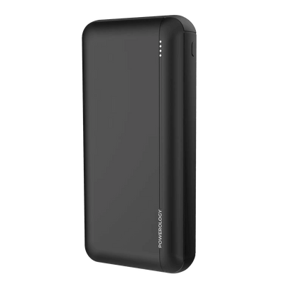 Powerology 20000mAh PD QC polymer Power Bank - Black