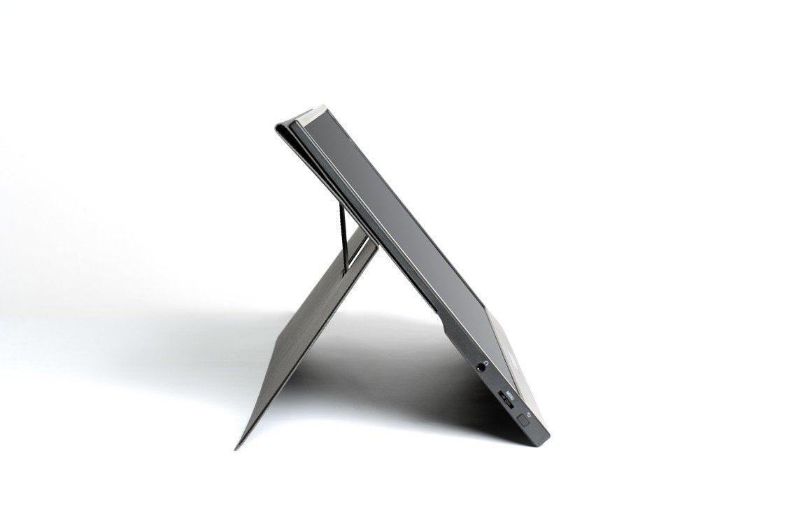 شاشة Powerology Ultra-Slim Full HD المحمولة مقاس 15.6 بوصة - أسود