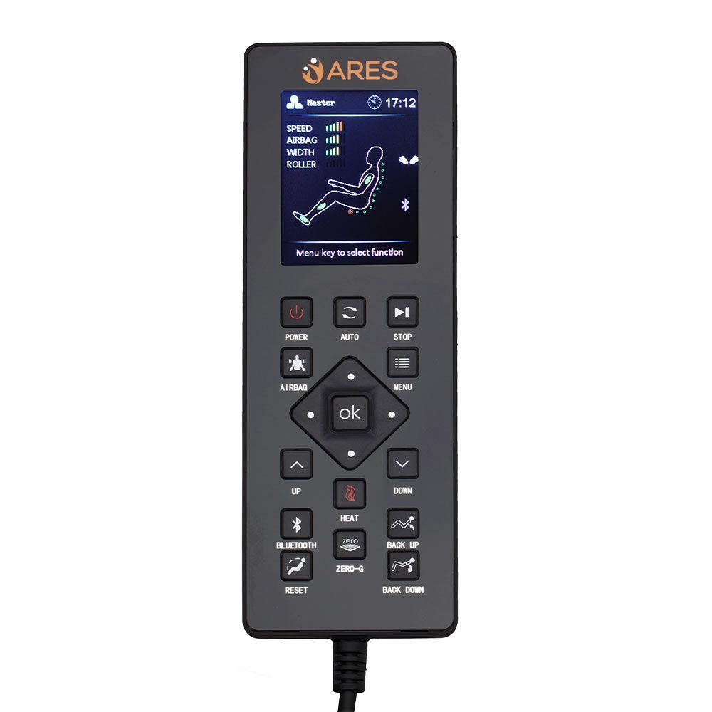 كرسي المساج آي كومفورت من آريس ( بني / أبيض )