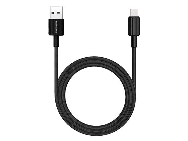 RockRose Arrow AL Lightning Cable 1m Fast Charge & Sync - Black