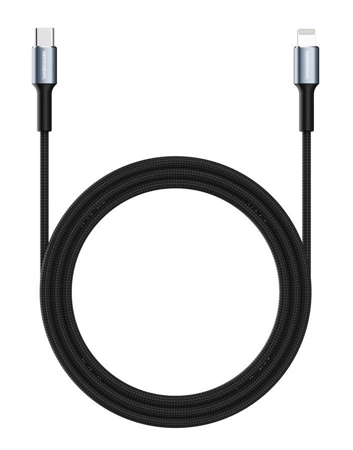 Rockrose Braided USB C to Lightning Cable 20W 1m