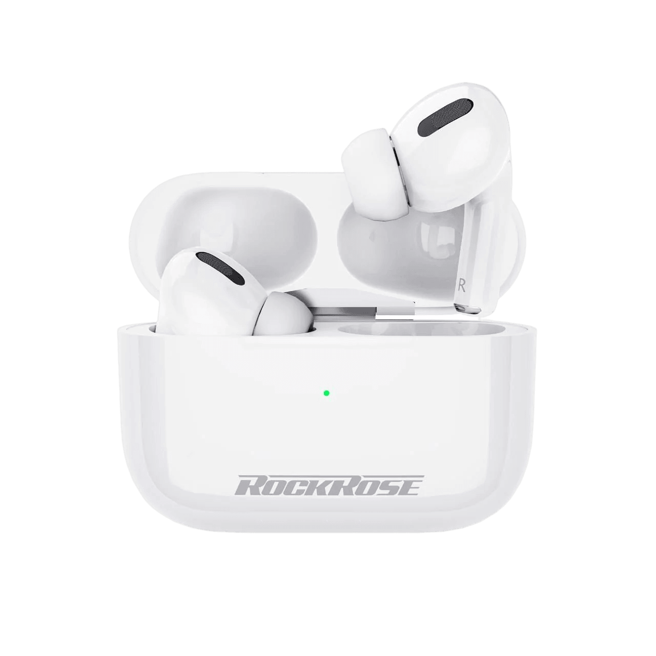 Rockrose Opera Pro True Wireless Earbuds Clear Sound & Stylish Design  - White