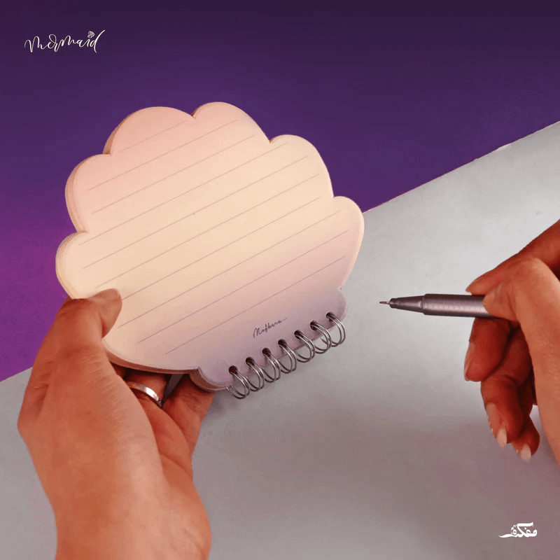 دفتر رسم حورية البحر - ألوان قوس قزح