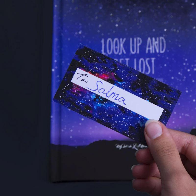Galaxy Sketchbook Blue- Small Size