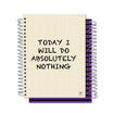 دفتر ملاحظات Absolutely Nothing - مقاس A5 (سلك)