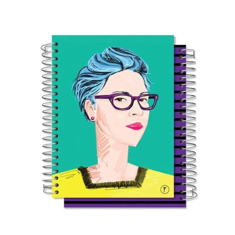 دفتر نظيرة- مقاس A5 (سلك)