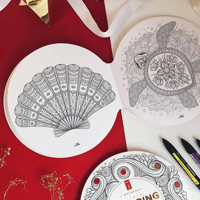 Rounded Coloring Book