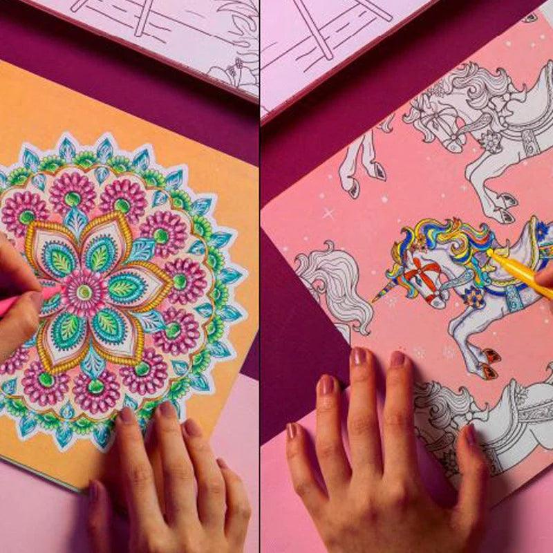 كتاب تلوين حجم كبير