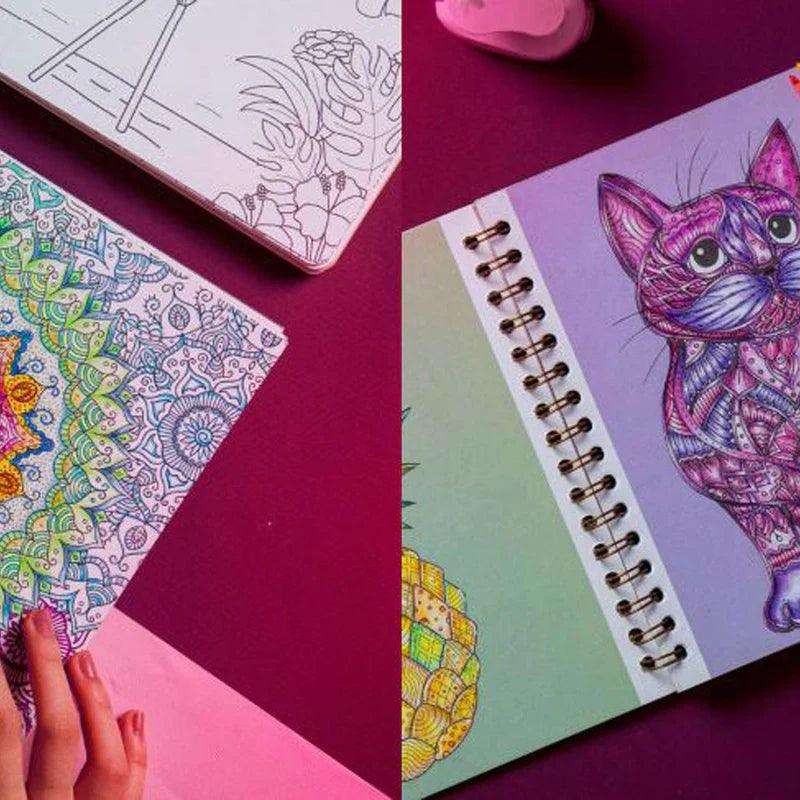 كتاب تلوين حجم كبير