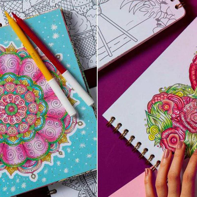 كتاب تلوين حجم كبير