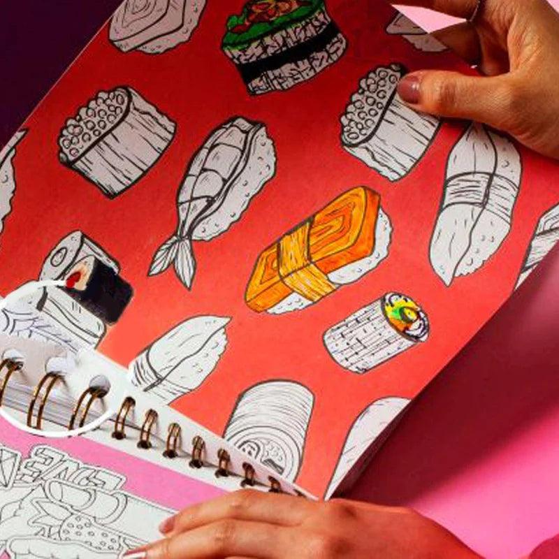 كتاب تلوين حجم كبير