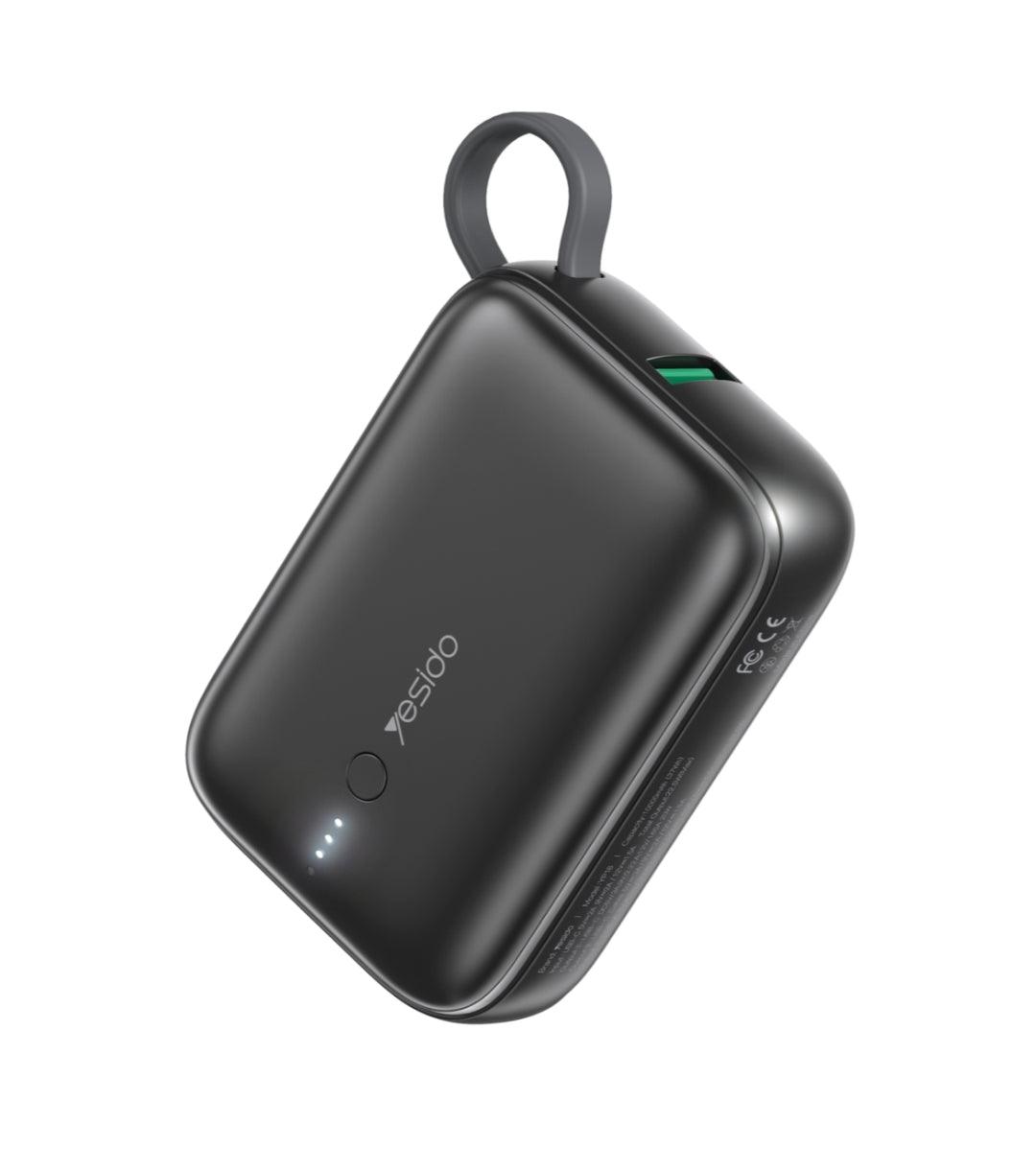 YESIDO 10000mAh Super Mini PD-Dual Way 22.5W Type-C Power Bank – YP18