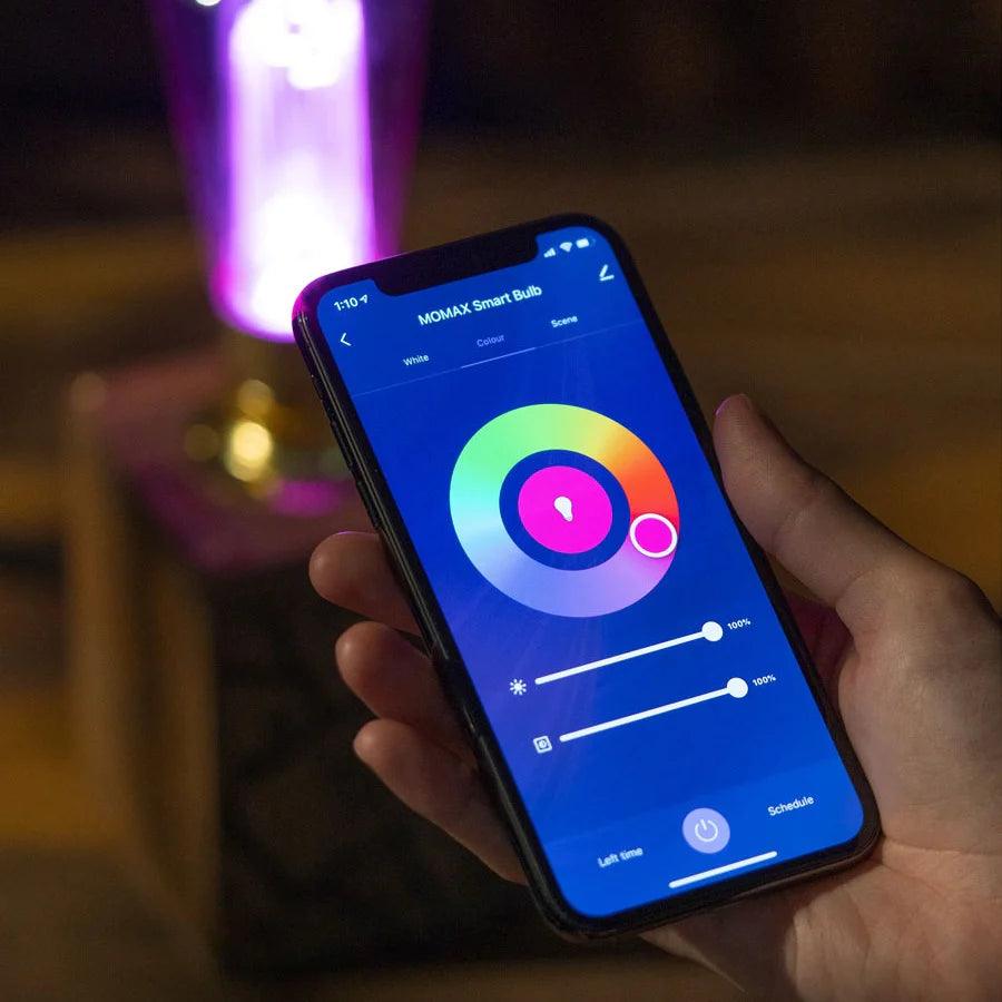 MOMAX Smart LED Bulb Easy Control & Stylish Ambiance