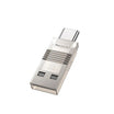 YESIDO 2 in 1 USB Type C & TF Card Reader Adapter - Silver