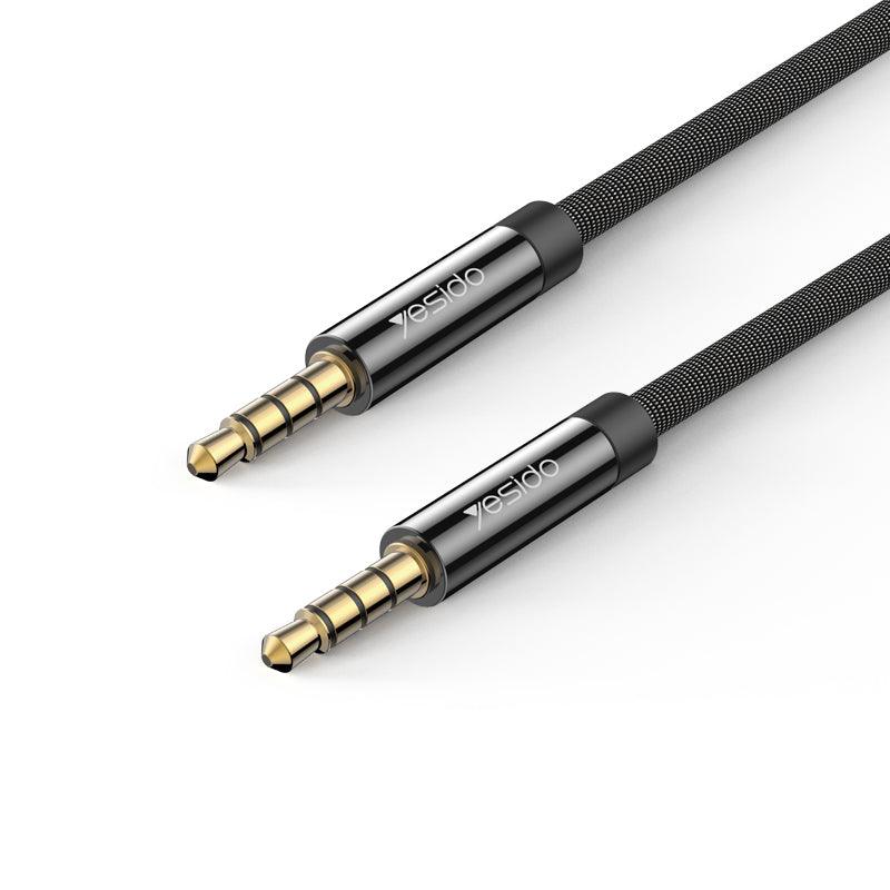 YESIDO Aux Audio Cable 3.5mm YAU14 1M of Pure Sound - Black
