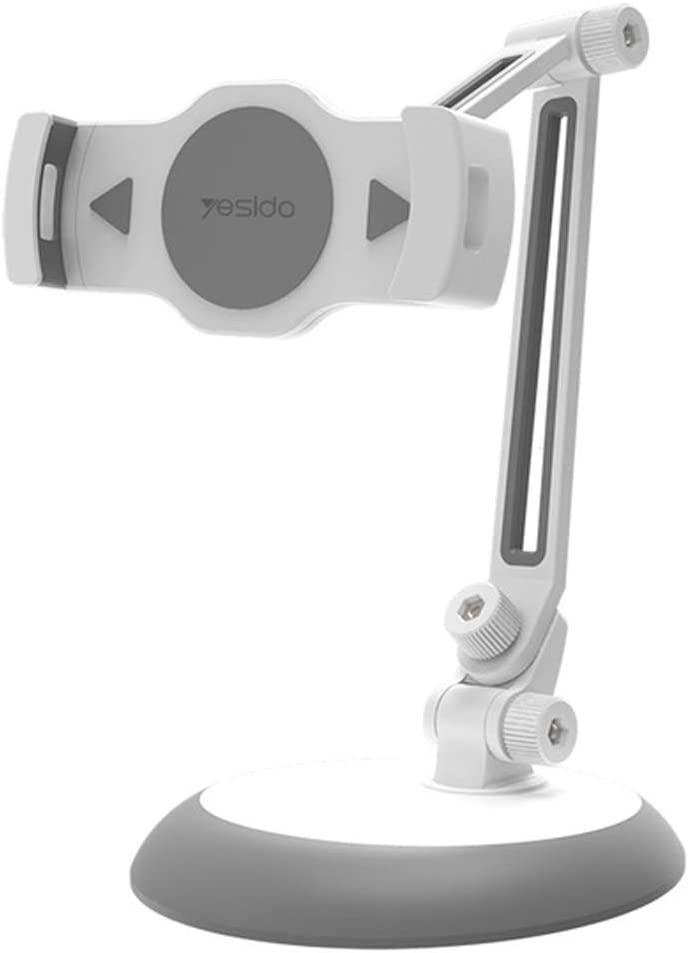 YESIDO C33 Smart Tablet Holder 360° Rotation & Stable Design - White