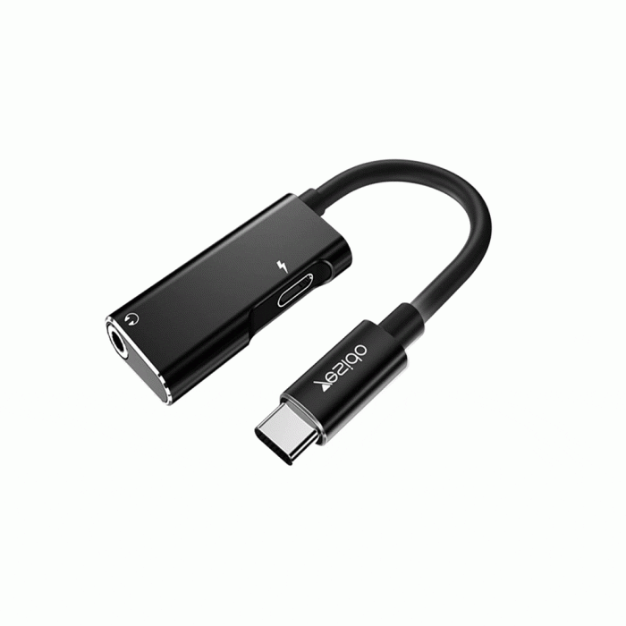 Yesido Type C 60W Adapter for Fast Charging & Hi Fi Audio - Black