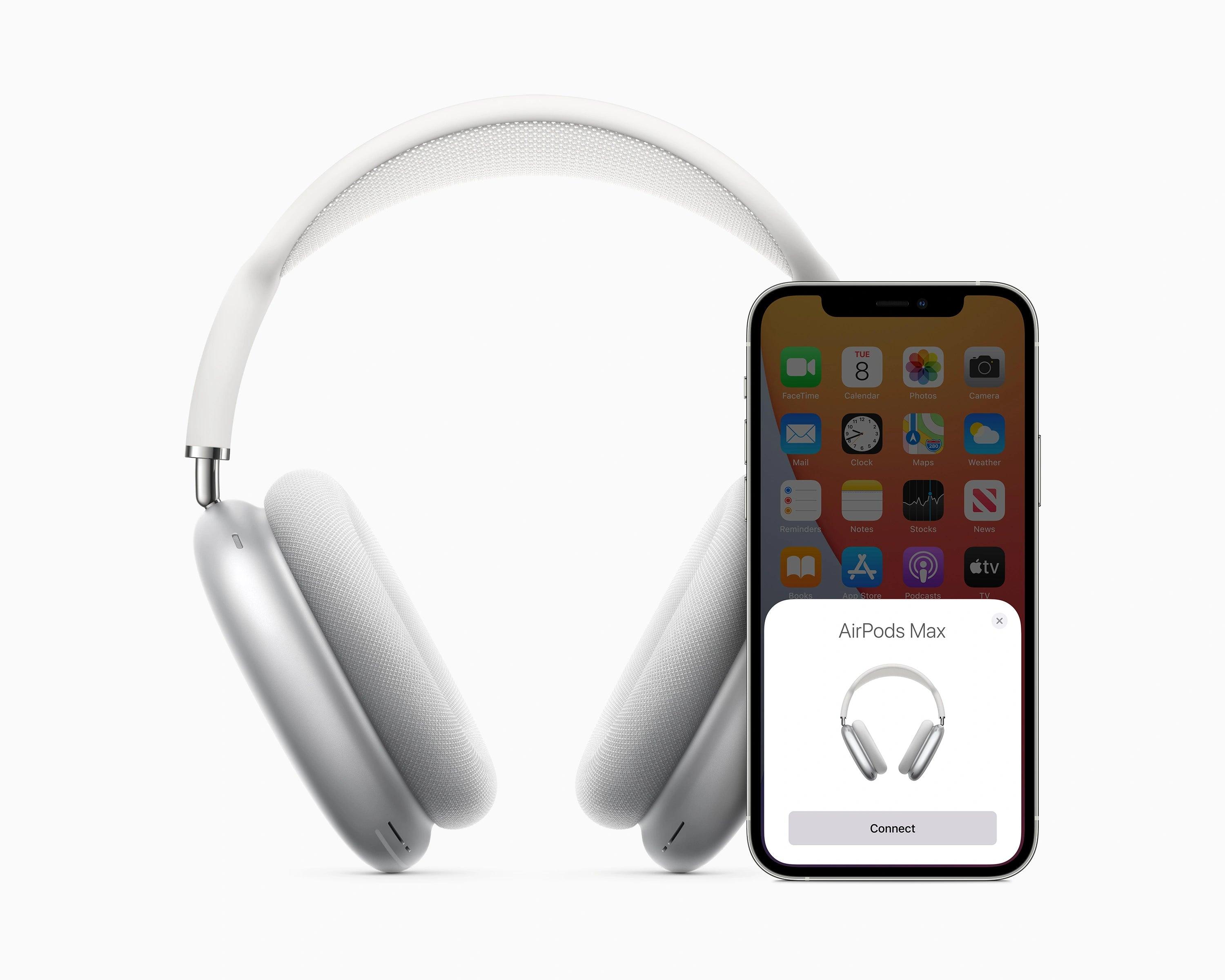 سماعات Apple AirPods Max - سماعات فوق الأذن، مع خاصية إلغاء الضوضاء النشطة