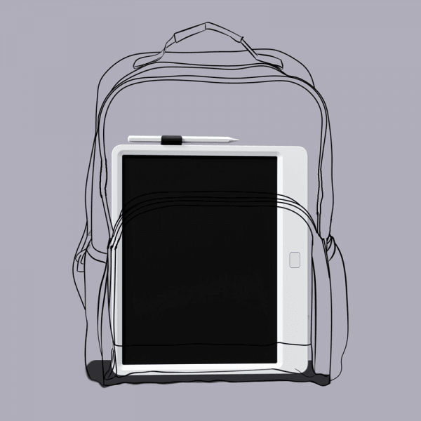 لوحة رسم من ويوو مقاس 13.5 بوصة - بيضاء LCD