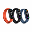حزام Mi Smart Band 6 (عبوة من 3 قطع) (أسود، برتقالي، أزرق)