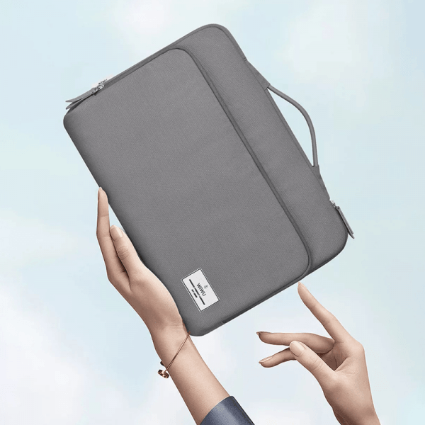 حافظة WIWU ORA للكمبيوتر المحمول مقاس 16.2 بوصة - رمادي