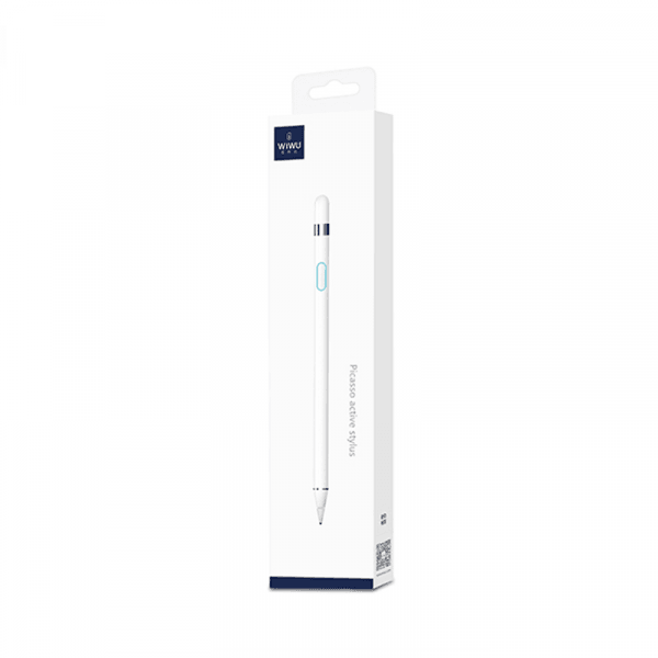 قلم ويوو بيكاسو النشط لأجهزة الاندرويد واي او اس وايباد - أبيض