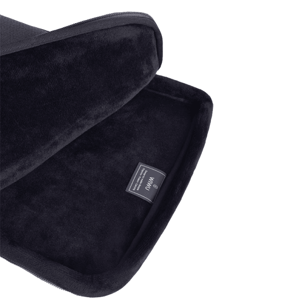 حقيبة كمبيوتر محمول من ويوو مقاومة للماء وعالية السعة مقاس 13.3 بوصة / 14 بوصة / 14.2 بوصة - أسود