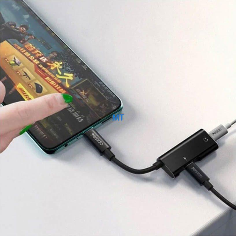 محول يسيدو تايب سي 60 وات للشحن السريع - أسود