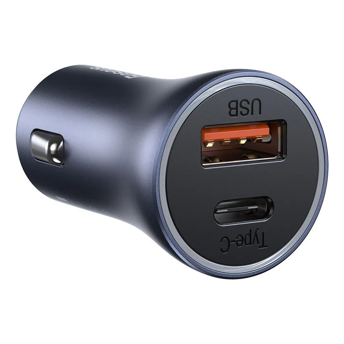 Baseus Golden Contactor Pro Fast Car Charger 40W USB-C/USB