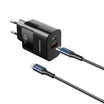 RockRose Eclipse GII Combo 20W PD & QC 3.0 2-Port Power Adapter with USB-C to Lightning Cable