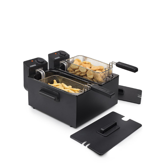 Princess 183028 Double Deep Fryer 2 x 3L 3600W