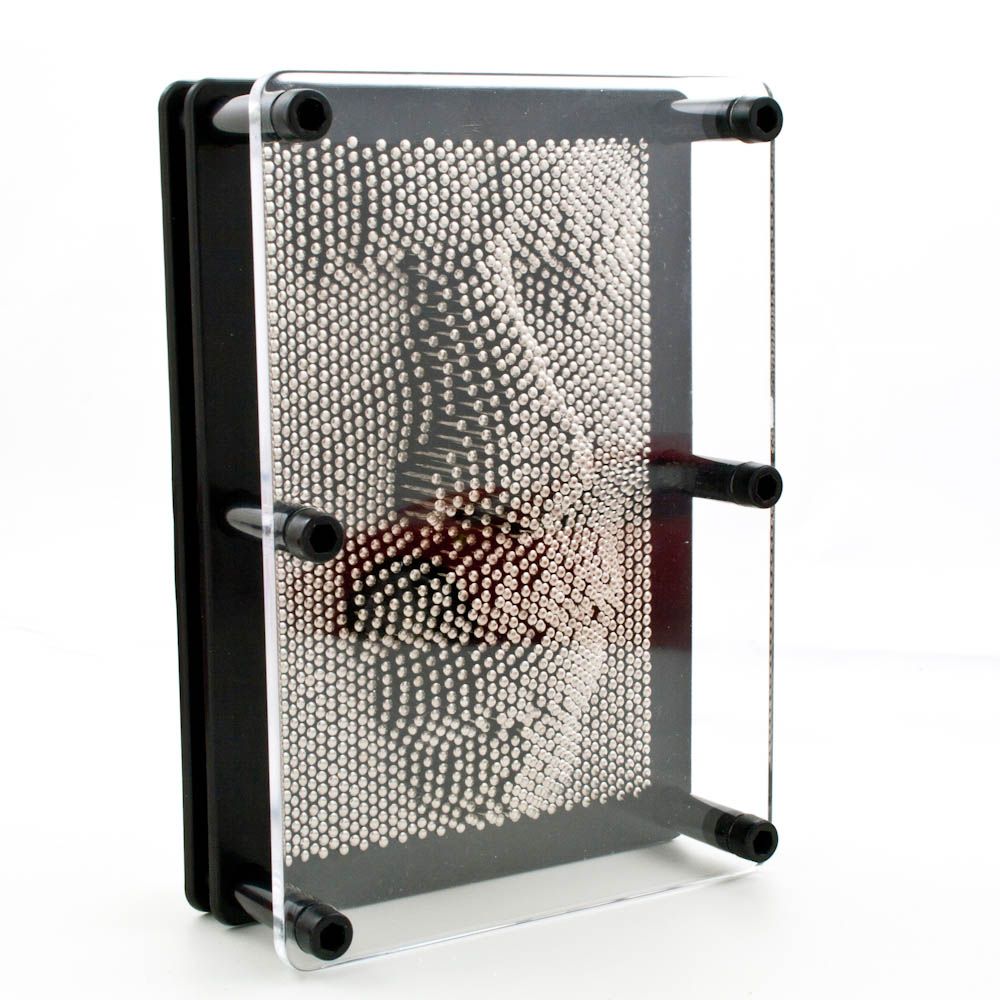 The Source Pin Art Large Metal 3D Desktop Sculpture Toy