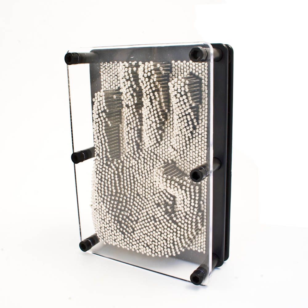 The Source Pin Art Large Metal 3D Desktop Sculpture Toy