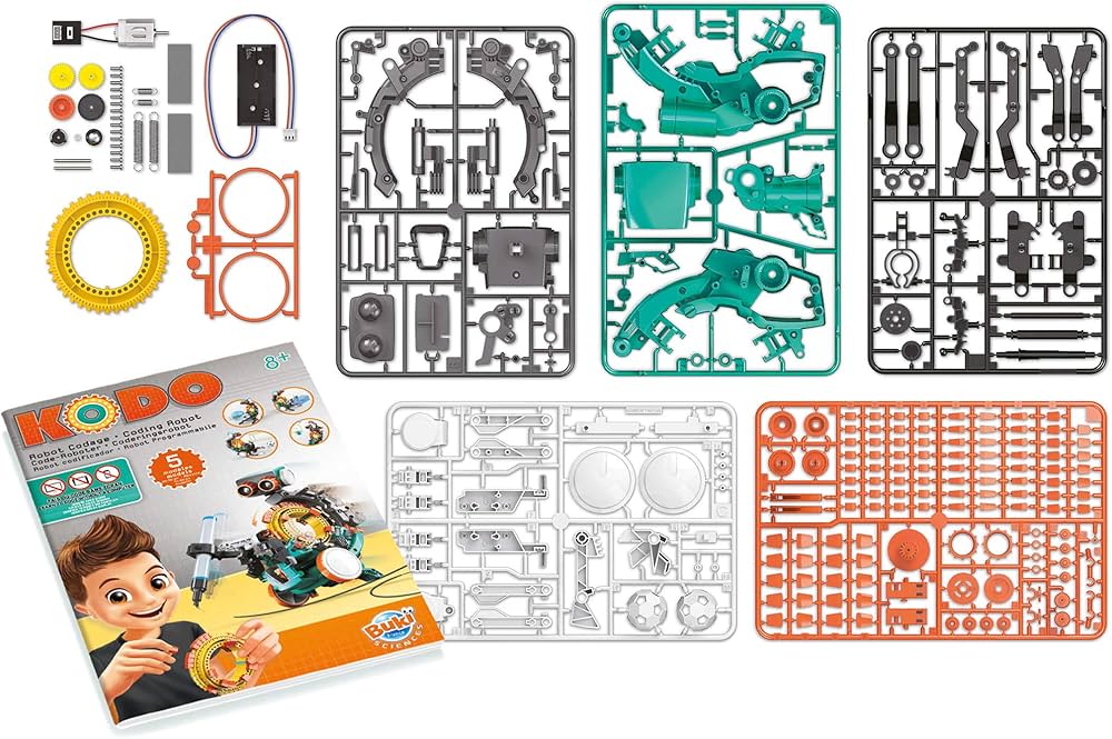 The Source 5 in 1 Mechanical Coding Robot Build & Create