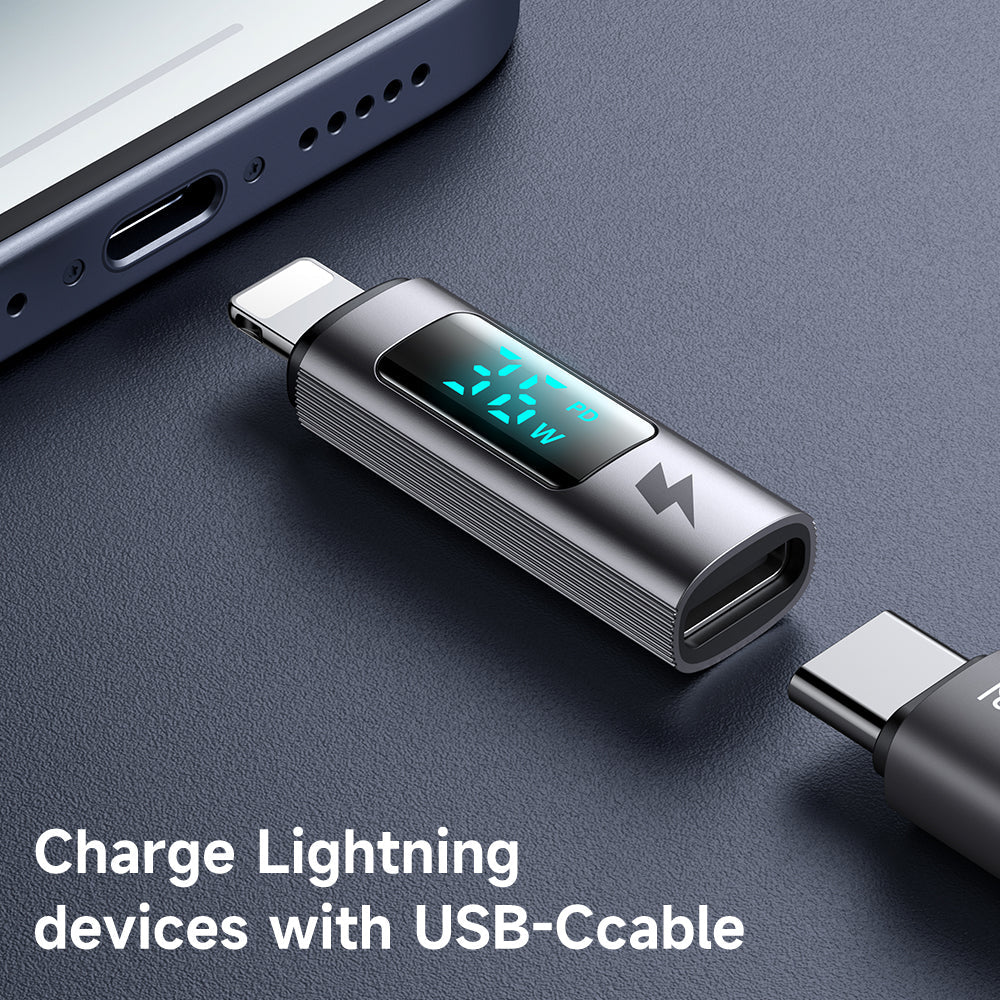 Mcdodo USB C to Lightning PD 36W Cable with Power Display - Black