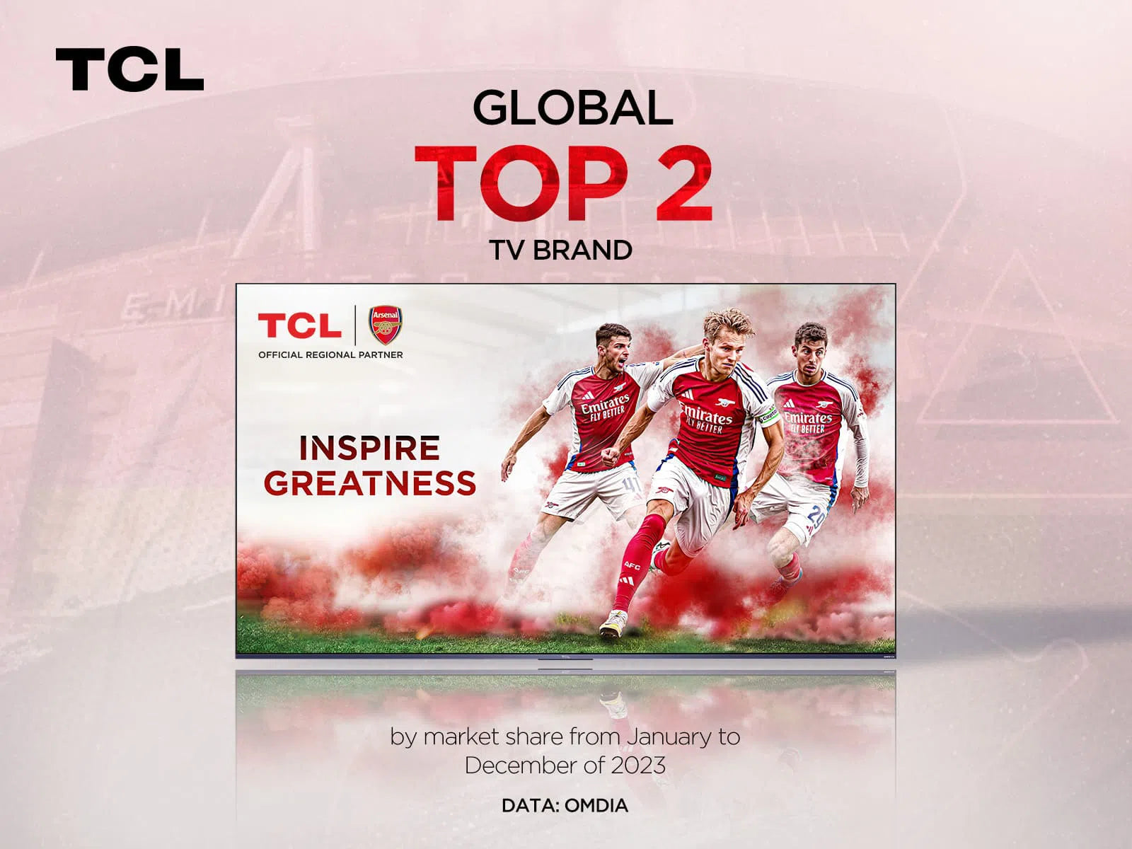 تلفزيون TCL 43V6C 43 بوصة 4K HDR Google TV Dolby Vision